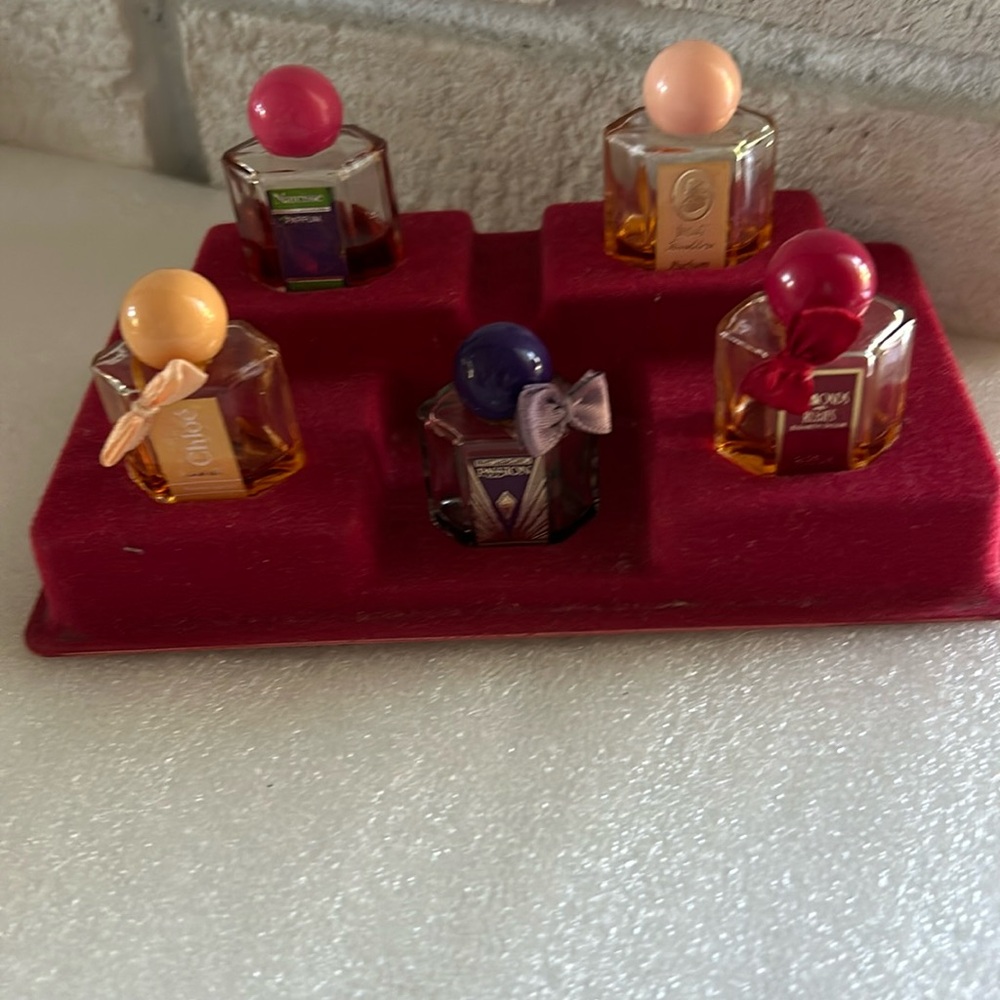 Miniature Perfume Bottles